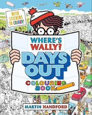 Where's Wally? Days Out: Colouring Book