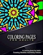 Coloring Pages for Adults, Volume 1