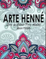 Arte Henne Livro de Colorir Para Adultos