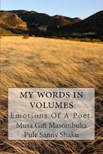 My Words in Volumes