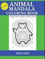 Animal Mandala Coloring Book