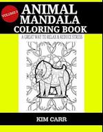 Animal Mandala Coloring Book (Volume 3)