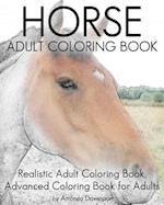 Horse Adult Coloring Book