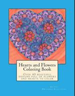 Hearts and Flowers Coloring Book