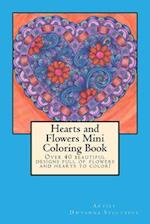 Hearts and Flowers Mini Coloring Book