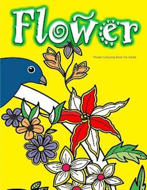 Flower Colouring Book for Adults
