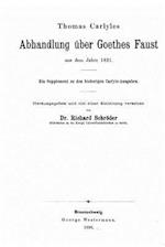 Abhandlung Über Goethes Faust