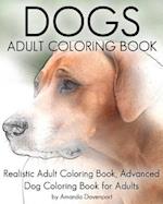 Dogs Adult Coloring Book