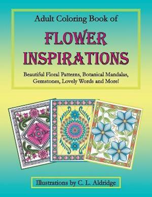 Adult Coloring Book of Flower Inspirations