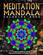 Meditation Mandala Coloring Book - Vol.18