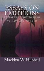 Essays on Emotions