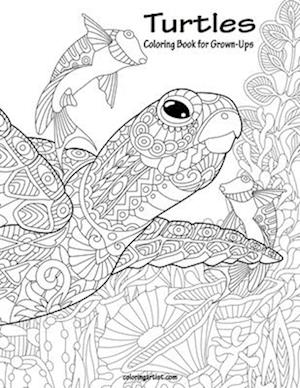 Turtles Coloring Book for Grown-Ups 1