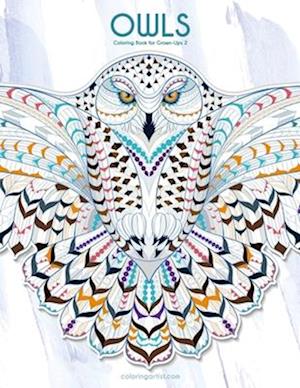 Owls Coloring Book for Grown-Ups 2