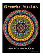 Geometric Mandala Adult Coloring Book