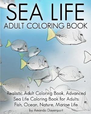 Sea Life Adult Coloring Book