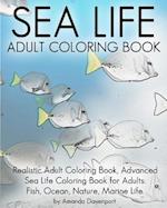 Sea Life Adult Coloring Book