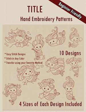 Cute Mermaids Hand Embroidery Patterns