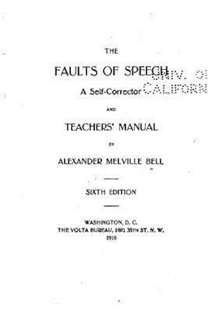 The Faults of Speech, a Self-Corrector and Teachers' Manual