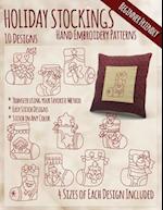 Holiday Stockings Hand Embroidery Patterns