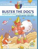 Buster the Dog's Adventures in Coloring Book