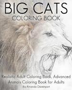 Big Cats Coloring Book