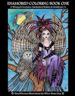 Enamored Coloring Book One: Winged Creatures, Enchanted Fairies and Goddesses 