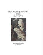 Bead Tapestry Patterns Loom Snowy Owls