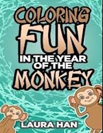 Coloring Fun in the Year of the Monkey
