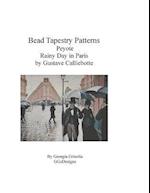 Bead Tapestry Patterns Peyote Rainy Day in Paris by Gustave Calliebotte