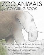 Zoo Animals Coloring Book