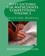 Fifty Lectures for Mathcounts Competitions (3) Solution Manual
