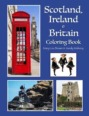 Scotland, Ireland & Britain Coloring Book