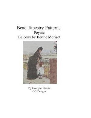 Bead Tapestry Patterns Peyote Balcony by Berthe Morisot