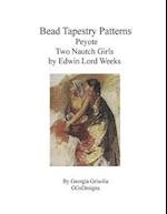 Bead Tapestry Patterns Peyote Two Nautch Girls by Edwin Lord Weeks