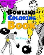 Bowling Coloring Book