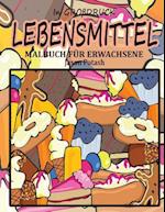 Lebensmittel Malbuch Fur Erwachsene ( in Grobdruck)