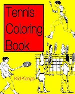 Tennis Coloring Book