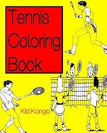Tennis Coloring Book