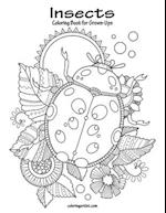 Insects Coloring Book for Grown-Ups 1
