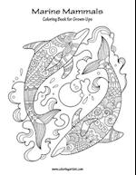 Marine Mammals Coloring Book for Grown-Ups 1
