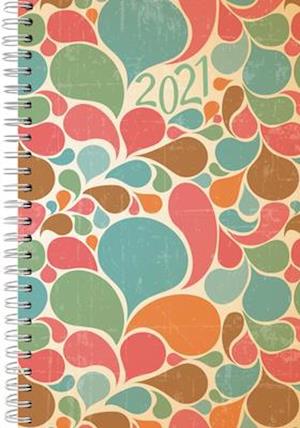 2021 Designer Paisley 17-Month Weekly Planner