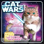 Cat Wars 2023 16-month Wall Calendar