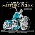 2025 Custom Motorcycles - Photography by Michael Lichter Wall Calendar