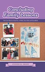 Concluding Family Lessons