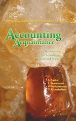 Accounting Acquaintance: An Introduction to Accounting: Theory and Practice 