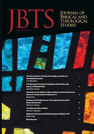 Journal of Biblical and Theological Studies, Issue 2.1