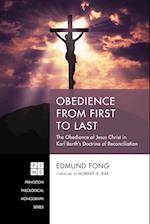 Obedience from First to Last 