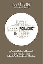 Greek Pedagogy in Crisis