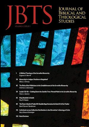 Journal of Biblical and Theological Studies, Issue 4.1