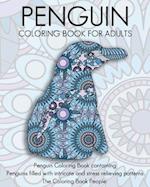 Penguin Coloring Book for Adults